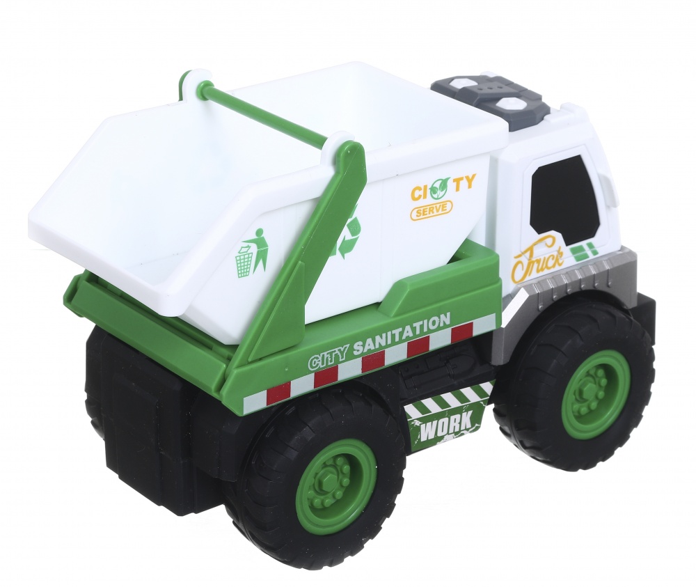 Автомобіль фрикційний JINHENG Місто сміттєвоз 26х13х18.5 см BOP1293311