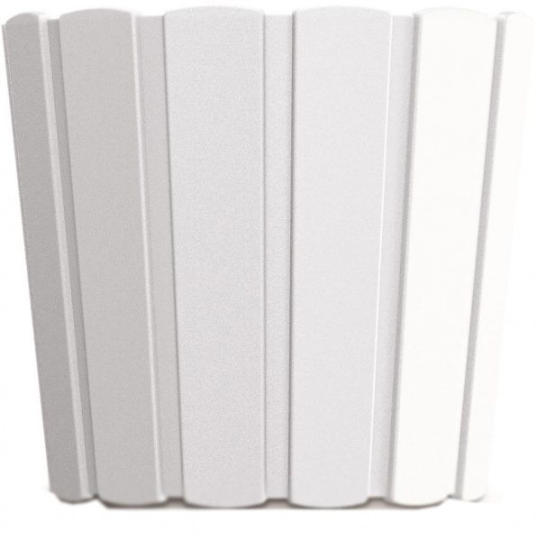 Горщик пластиковий Prosperplast Boardee Basic круглий 12л білий (25647-449) 