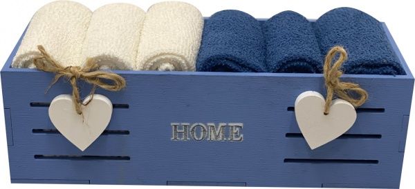 Набір рушників кухонних HOME lavander violet 6 шт. 30x30 см 