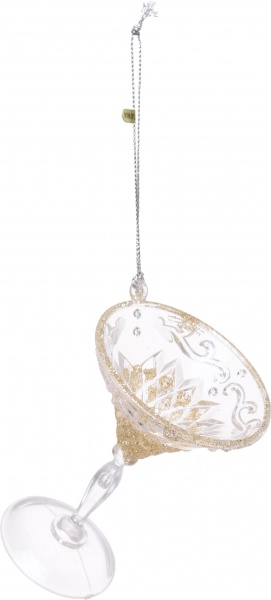 Подвеска пластиковая P.&C. Creative Бокал 11 см в ассортименте F21590419EP-2