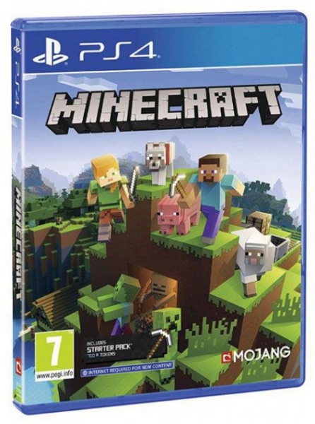 Игра Minecraft. Playstation 4 Edition (Blu-ray диск, Russian version)