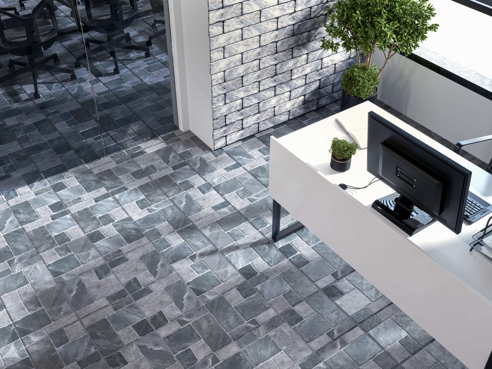 Плитка Golden Tile Stone Brick grey SB2730 30х30 см