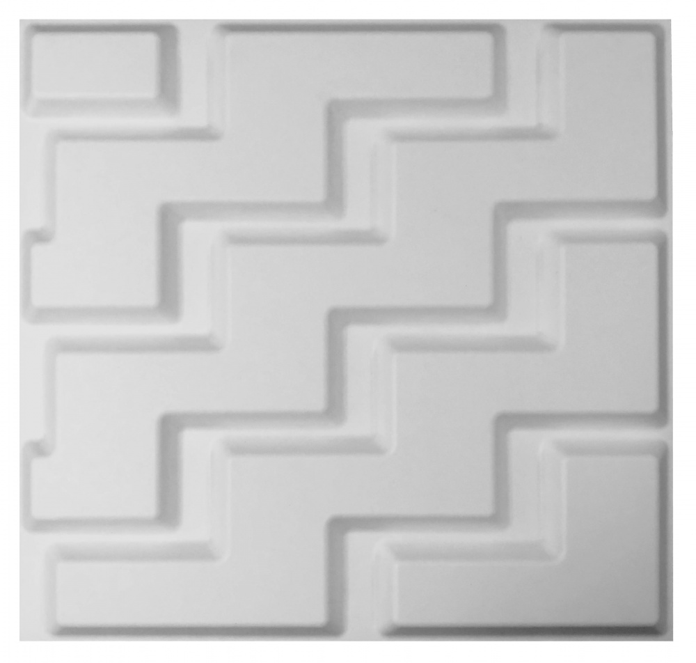 Декоративна панель 3D. STAIRS 500x500 мм