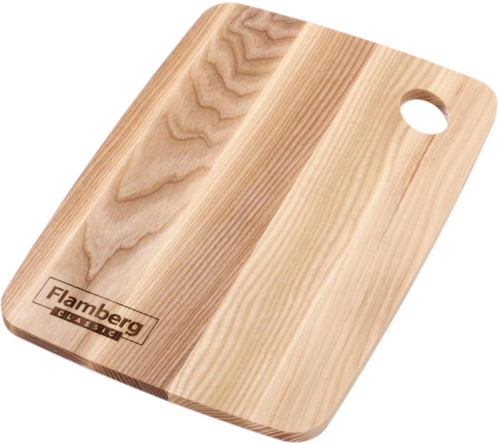 Доска кухонная Flamberg прямоугольная 26,5х18,5x1 см ясень