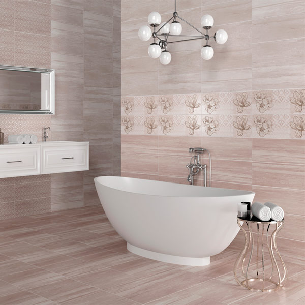 Декор Opoczno Marble Room Inserto Квіти 200х600 мм