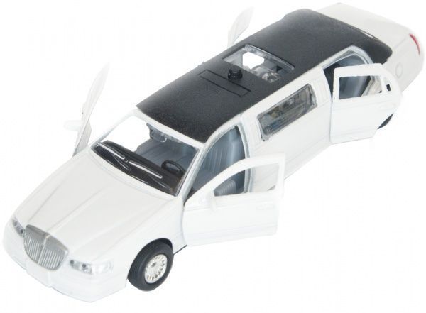 Машинка Технопарк Лимузин белый SL970WN