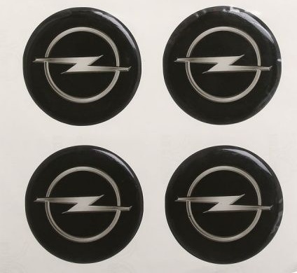 Наклейка TERRAPLUS на колпаки и диски Opel 55 мм