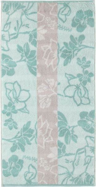 Рушник Flowers symphony 50x100 см зелений Cawo 