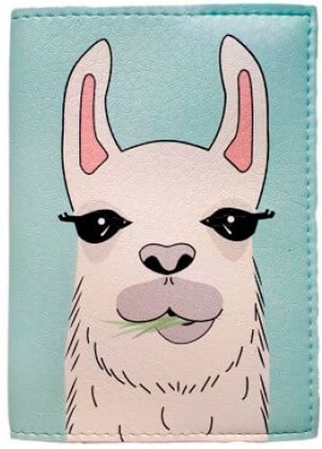 Обложка для паспорта Лама 