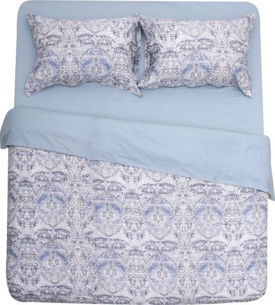 Комплект постільної білизни Antic 2 синій Mascioni 