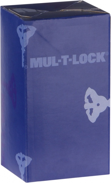 Циліндр Mul-T-Lock 7х7 45x45 ключ-ключ 90 мм нікель