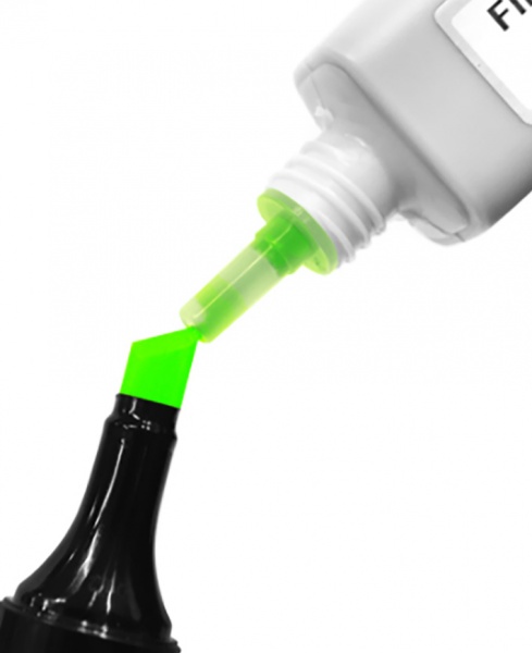 Заправка для маркера Refill Ink флуоресцентный зеленый EF900-287 FINECOLOUR