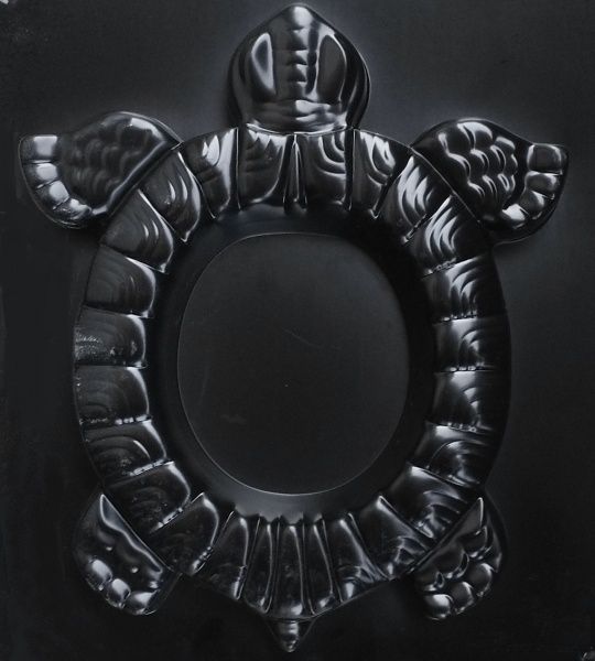 Форма-трафарет для изготовления цветников Черепаха 420x380x50 мм