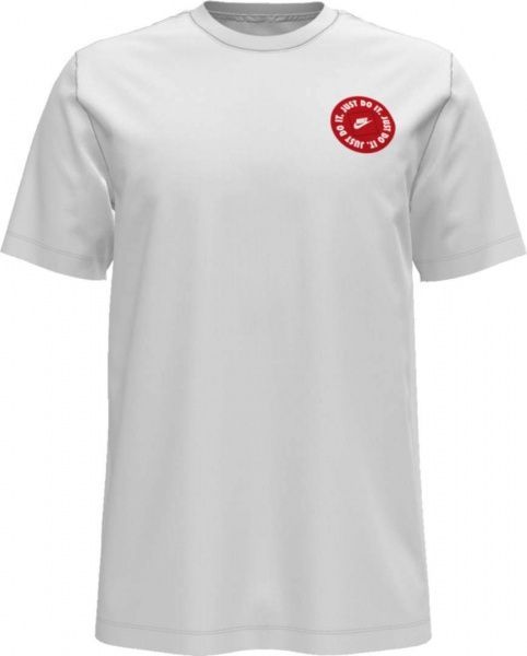 Футболка Nike nsw tee jdi lbr 2 nike ss21 DA0247-100 р.M білий