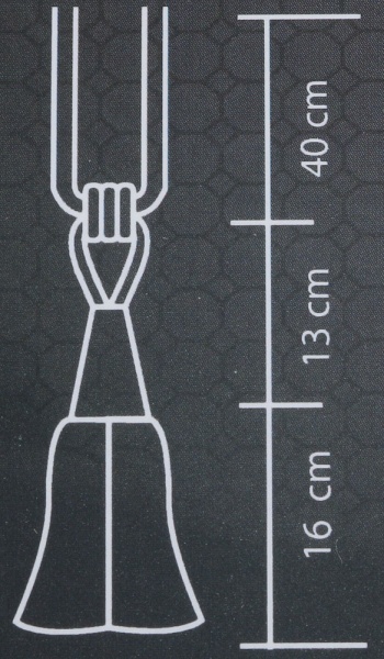 Підхват для штор 2018-51-K-84 кремовий/капучино Majestic