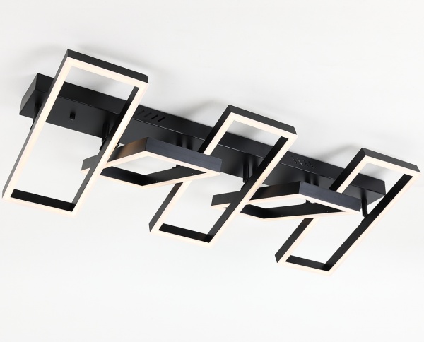 Светильник светодиодный Hopfen с пультом ДУ 120 Вт черный 3000-6000 К ERIC-120W BK 