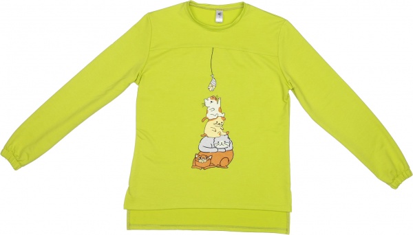 Костюм домашній жіночий Trio Nora р. S зелене яблуко 