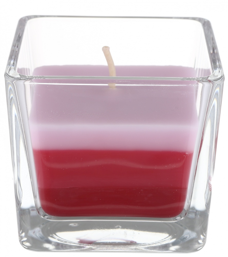 Свічка ароматична Pako-If Морозна журавлина квадрат 70х63 мм