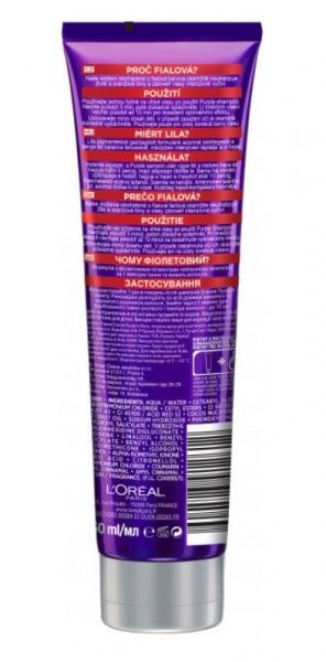 Маска L'Oreal Paris Elseve Color Vive Purple для освітленого волосся 150 мл