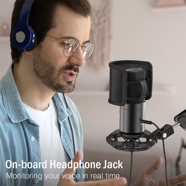 Мікрофон FIFINE T683 Black