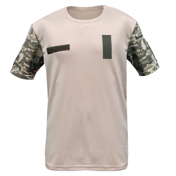Футболка Expert ® ТАКТИЧЕСКАЯ COOLMAX БЕЖЕВЫЙ р.XL пиксель