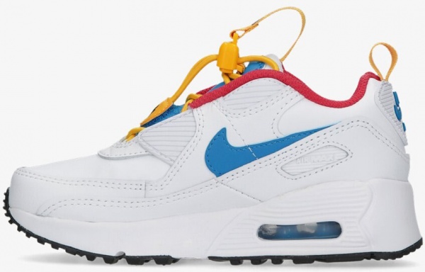 Кроссовки Nike AIR MAX 90 TOGGLE (PS) CV0064-105 р.31,5 US 13,5C 19,7 см белый