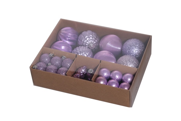 Набір ялинкових іграшок GIF2916 MIX d 3 мм 36 шт./уп.