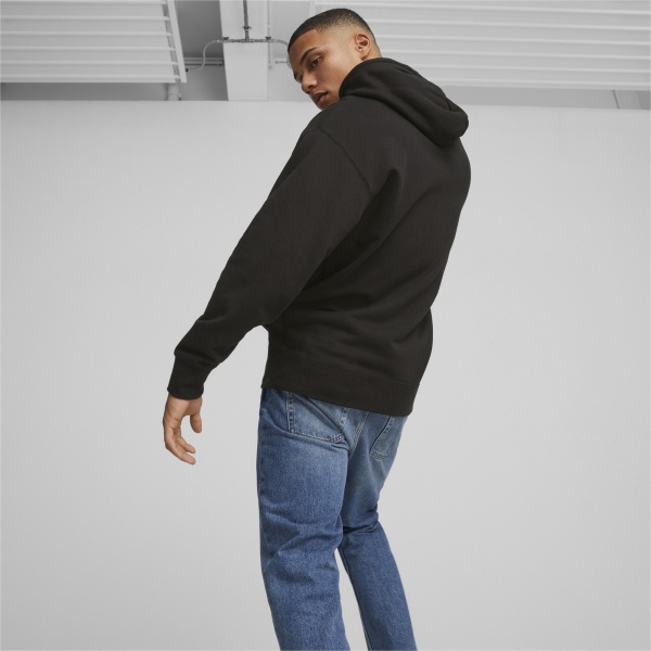 Джемпер Puma PUMA TEAM GRAPHIC HOODIE TR 53825901 р. L чорний