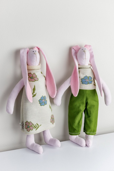 Декорация пасхальная Зайка April Она