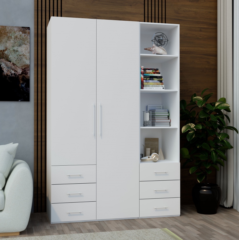 Шафа Світ Меблів Crystal 2250х1000х600 мм німфея альба