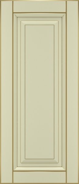 Фасад для кухні Грейд-Плюс Ваніль патинована золотом №384 920x396 Паюта