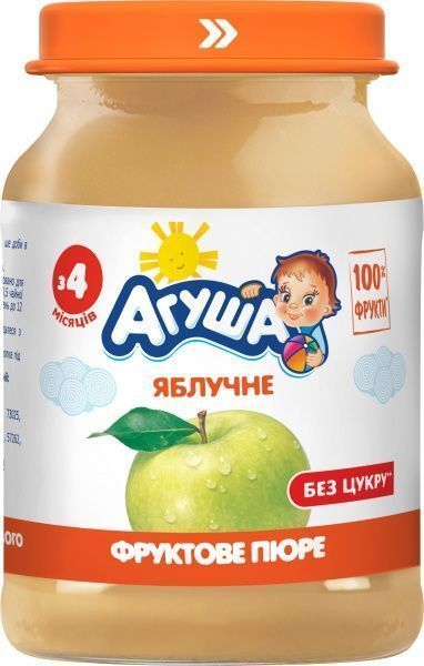 Пюре Агуша Яблуко 190 г 