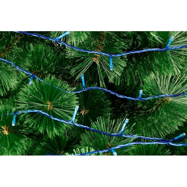 Электрогирлянда линейная Феєрія голубая встроенный светодиод (LED) 300 ламп 30 м 
