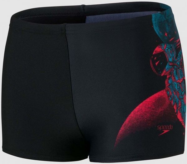 Плавки Speedo PLMT_DIGI_ASHT_JM 8-33162F308 р.15-16 черно-красный