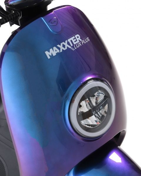 Электроскутер Maxxter LUX PLUS (blue) 1500 Вт