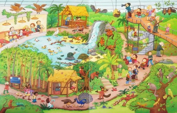 Книга Каролін Гертлер «Зоопарк Виммельбух» 978-617-739-501-9