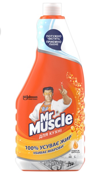 Средство Mr.Muscle для чистки кухни Энергия цитруса без распылителя 0,45 л