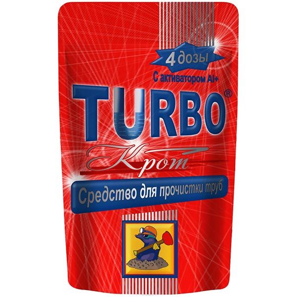 Гранули для чищення труб TURBOчист Крот 200 г