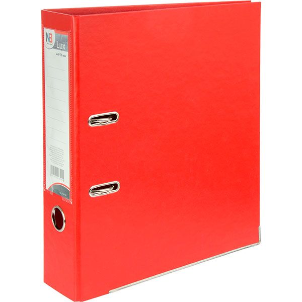 Папка-реєстратор CLASSIC червона двостороння А4 70 мм Nota Bene