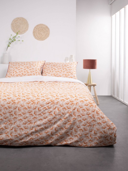 Комплект постільної білизни Amiens 2.0 білий із коричневим Today 