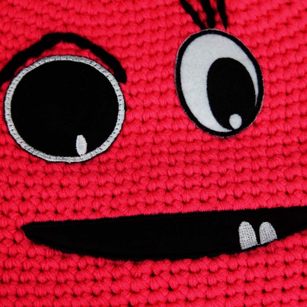 Шапка McKinley Monsters III jrs 416242-900395 р.52-54 фуксия