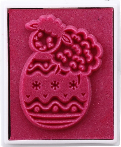 Іграшка Malevaro Штамп дитячий Великодній кошик пастельний 8 видів S56E1