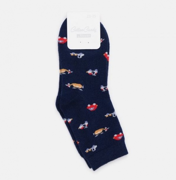 Носки детские для мальчиков Steven 138318 р. 23-25 темно-синий 