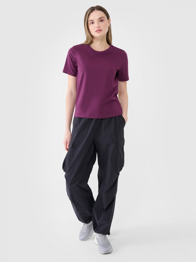 Футболка 4F TSHIRT F1991 4FWSS25TTSHF1991-50S р.XS фиолетовый