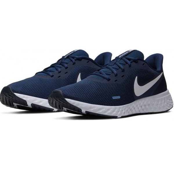 Кроссовки Nike REVOLUTION 5 BQ3204-400 р.US 12 темно-синий