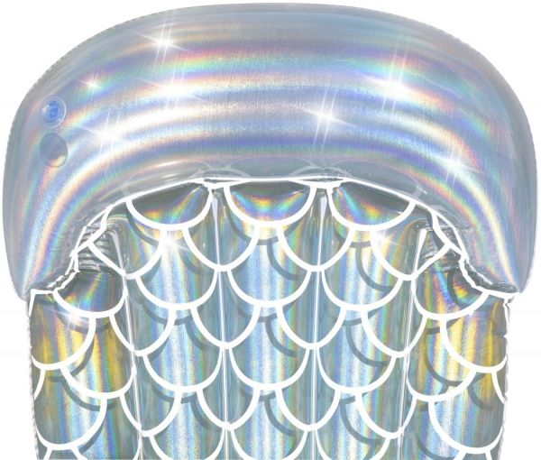 Матрац надувний Bestway Хвіст русалки 193х101 см різнокольоровий