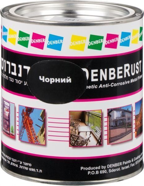 Ґрунт Denber Денберост черный мат 0,75л