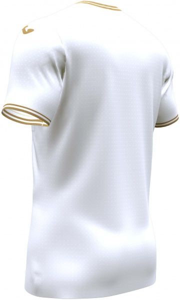 Футболка форми збірної України 2021 Joma FED. FUTBOL UCRANIA SHORT SLEEVE T-SHIRT AT102404A200 р. L білий