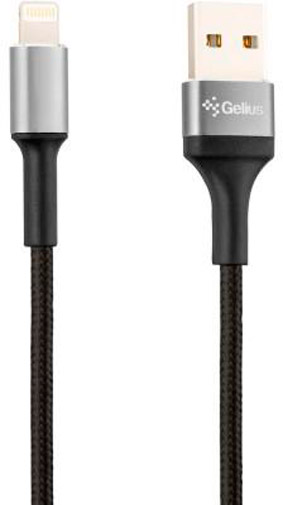 Кабель Gelius Pro Short GP-UC107 Lightning (2099900826696) 0,2 м чорний 