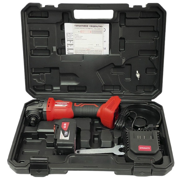 Болгарка (угловая шлифмашина) Felisatti УШМ-125/18Л3/P52212